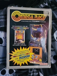 Omega Race for Colecovision Complete In Box CIB But Damaged Box - Picture 1 of 4