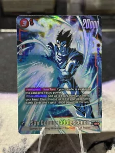 Dragon Ball Super Fusion Blazing Aura Son Gohan Adolescence FB02-018 Alt Art SR - Picture 1 of 2