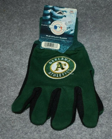 ADULTS OAKLAND ATHLETICS MLB ALL PURPOSE/UTILITY WORK GLOVES Cover