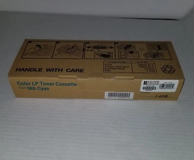 Cartucho de tóner Ricoh 402553 cian LP tipo casete 165 genuino fabricante de equipos originales nuevo en caja  Foto 1 de 4