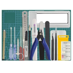 37Pcs/Set Gundam Model Making Building Kit Modeler Tools Hobby Craft Cutting Mat - Picture 1 of 9