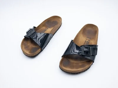 Birkenstock Mules Femmes Sandales Chaussures D'Été Taille 39 Eu Art 20908-98 - Photo 1/3