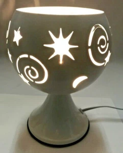 Electric Metal Fragrance Lamp/Oil Burner/Wax Warmer/Night Light #1855 - Picture 1 of 9