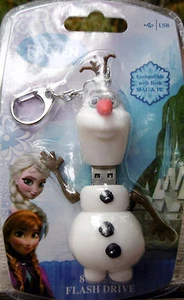 NIP Disney Frozen OLAF Sakar 8 GB USB Computer Flash Drive MAC/PC Compatible - Zdjęcie 1 z 3