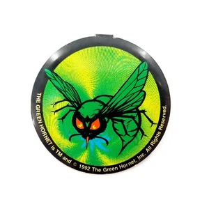 Vintage 1992 Green Hornet Promo Pin Tab 1.5" - Picture 1 of 6