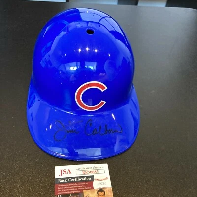 Jim Colborn Signed Full Size Chicago Cubs Baseball Helmet 1969 Cubs JSA COA - Image 1 of 4