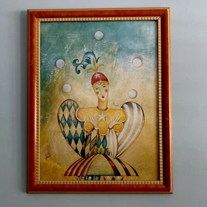 Juggling Clown Jester Print 20th Century Fox Prop # ADGO1413 Framed Sz 21 x 27 - Picture 1 of 7