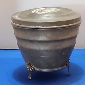 vintage powder music box - Afbeelding 1 van 13