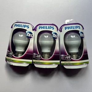Philips LED 9watt - 60watt Bulb E27 X 2 - Picture 1 of 2