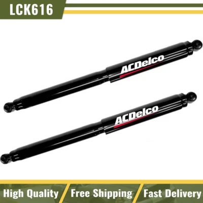 Amortecedores traseiros ACDelco Advantage compatível com 4WD Silverado Sierra 1500 2500 3500 Chevy GMC - Imagem 1 de 3