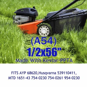 1/2x56" Made with Kevlar Mower Belt for A/YP 68620,539110411 754-0230 954-0230 - Picture 1 of 7