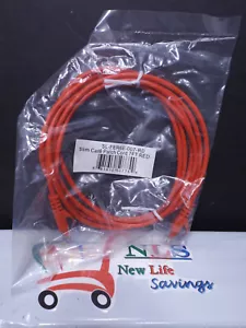 (2) Cable de conexión delgado Cat6 7 pies rojo sl-fer6e-077-rd - Imagen 1 de 3