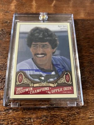 Mark Spitz Signed Goodwin Champions Card Psa Dna Coa Autographed USA Swimming - Image 1 of 3