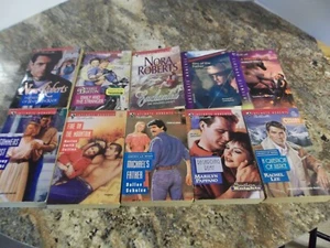 Silhouette Intimate Moments Romance Books Lot of 10 - Imagen 1 de 15