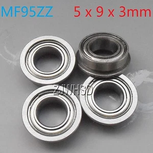 4pcs MF95zz Sealed Flange Bearing 5 x 9 x 3 mm for TAMIYA TRAXXAS RC Hobby DIY - Picture 1 of 1