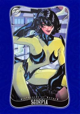 SCORPIA / Marvel Dangerous Divas Series 2 (2014) BASE Trading Card #29 - Image 1 of 2