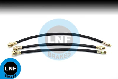 Ford F1 1/2 Ton Pickup Truck Brake Hose Front Rear Set 48 49 50 51 52 1948-1952 Foto 1 de 4