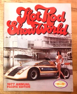 Hot Rod Show World 1977 Edición Anual PACIFIC ISCA Casi Como Nuevo - Imagen 1 de 7
