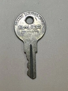 Bauer Products Numbered Padlock Door Cabinet Lock Jewelry Box KEY #CH751 - Picture 1 of 2