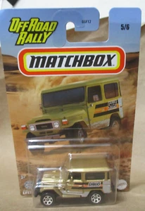 Matchbox Off Road Rally Series 1968 Toyota Land Cruiser FJ40 1/64 Diecast - Bild 1 von 4