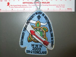 Boy Scout OA Section SR-2 2003 Conclave 3491FF - Picture 1 of 1