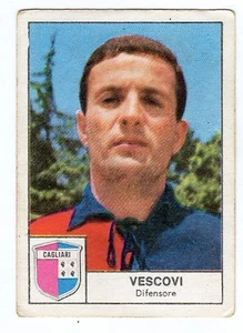 FIGURINA CALCIATORI VESCOVI CAGLIARI DISTRIBUTOR 1966-67 MAI ATTACCATA - Picture 1 of 1