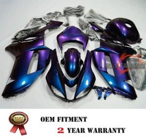 Kit de carenado de pintura de perlas Colorshift con tanque para Kawasaki Ninja ZX 6R 2007 2008 - Imagen 1 de 5