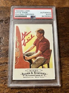 Steve Wiebe Signed Allen & Ginter Card Psa Dna Coa Slab Autographed Donkey Kong - Picture 1 of 2