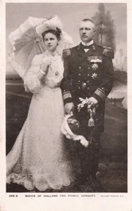 388330) AK Adel - Königin Wilhelmina der Niederlande mit Ehemann  - Bild 1 von 1