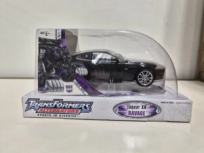 Transformers Alternators Jaguar XK Ravage Robots in Disguise RID 1:24 Scale NEW - Image 1 of 4