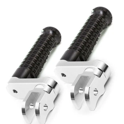 Clavijas de pie delanteras negras elevables MPRO 1,5 pulgadas para Ninja 650R Ex650 17-21 22 23 Foto 1 de 4