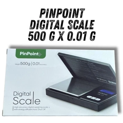 Pinpoint Digital Scale 500g x 0.01g | Digital Kitchen, Food & Jewelry Scale - Image 1 of 4