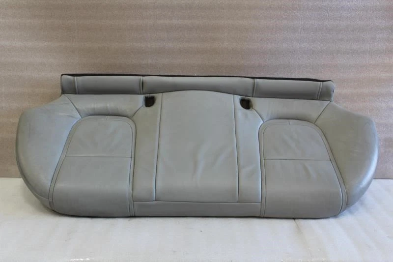 2013 2014 2015 JAGUAR XF REAR SEAT BOTTOM CUSHION GRAY LEATHER - Image 1 of 4