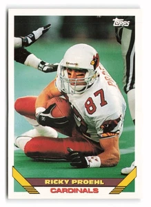 1993 Topps Ricky Proehl #610 Phoenix Cardinals - Picture 1 of 2