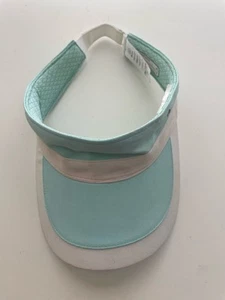 Ivivva By Lululemon Girls Size XS/S Mint White Visor Hat Tennis Golf Summer EUC - Picture 1 of 19