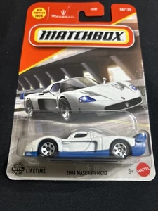 2025 Matchbox 2004 Maserati MC12 weiß JBN65 86/125 - Bild 1 von 4