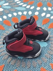 Nike Air Jordan Pro Strong Red Black White TD Toddler Sz 4C 407486-601 - Picture 1 of 9
