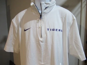 LSU Tigers Nike Dri Fit Hoodie Pullover Men's Large new with tags Free Ship - Picture 1 of 5