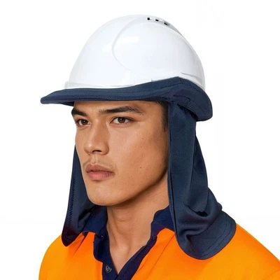 BAREBONES LIVING Hard Hat Flap |Hard Hat Sun Protection |by UVeto Australia