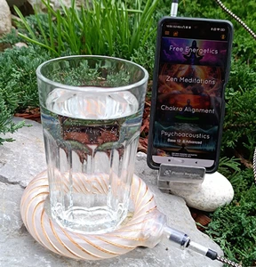 Vortex Coil 24 turns clear Toroidal Vortex Wave  Torsion Fields Generator 4'7 in - Picture 1 of 9