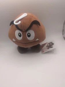 Peluche Little Buddy Super Mario Bros Goomba nuevo con etiquetas - Imagen 1 de 5