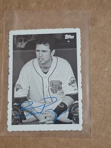 2014 BUSTER POSEY TOPPS MINI DECKLE EDGE BASEBALL CARD #BP SAN FRANCISCO GIANTS - Picture 1 of 2