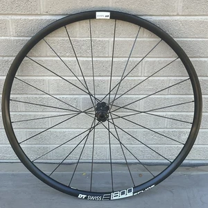 Rueda delantera DT Swiss E 1800 Spline 23 - 700c, 12 x 100 mm, bloqueo central, sin cámara - Imagen 1 de 17