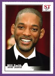 Actor Will Smith 2007 Academy Awards Spotlight Tribute Magazine Oddball Card #30 - Picture 1 of 2