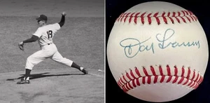 Don Larsen (died 2020) PSA/DNA Authentic Autographed Signed Baseball NY Yankees - Picture 1 of 4