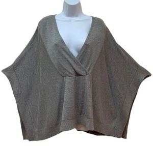 Marla Wynne Everywhere Sweater Poncho Oversized Front Pocket Women's XXS NEW - Picture 1 of 8