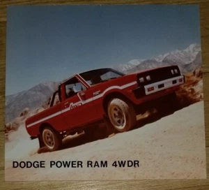 Rare Dodge Power Ram 4WDR Color Promo Photo on Foam Board 11" x 11.75" - Picture 1 of 3