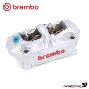 Brembo front left brake radial caliper P4.34B LH silver 100mm wheelbase + pads - Picture 1 of 10