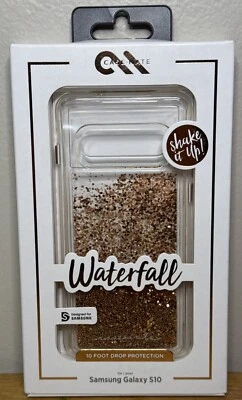 Funda Case-Mate Cascada para Samsung Galaxy S10 - Dorada Foto 1 de 2