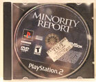 Minority Report (Sony PlayStation 2, 2002) Original Case Replaced w/CD Case